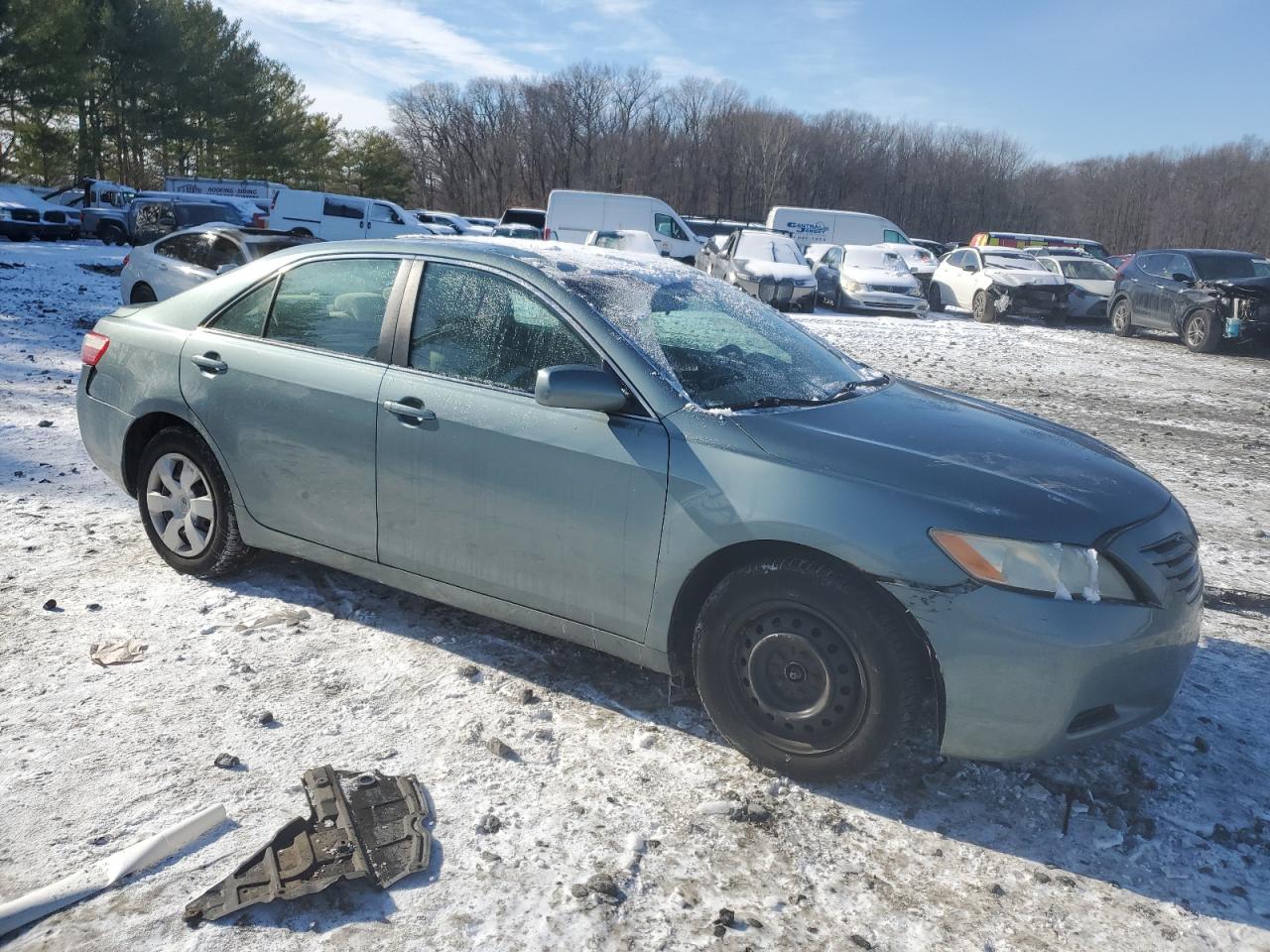 2007 Toyota Camry VIN 4T1BE46K97U680859 Copart auction photo, front end damage thumbnail 4
