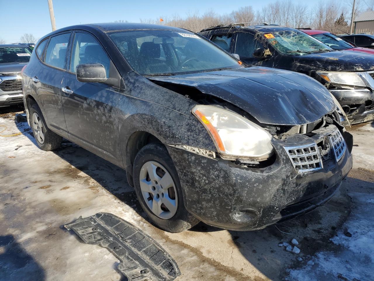 2010 Nissan Rogue VIN JN8AS5MT2AW026781 Copart auction photo, front end / minor dent/scratches damage thumbnail 4