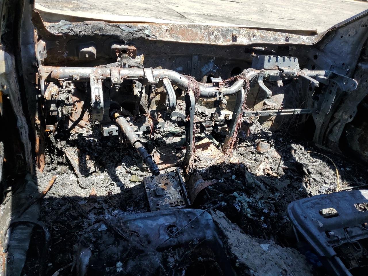 2015 Hyundai Sonata VIN 5NPE24AF8FH244582 Copart auction photo, burn damage thumbnail 8