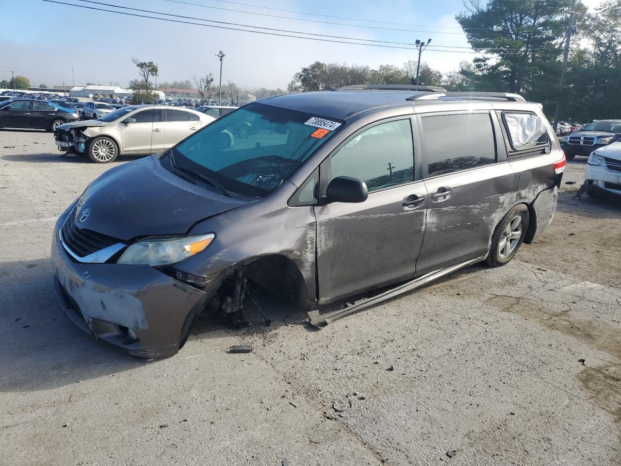 2012 Toyota Sienna VIN 5TDKK3DC4CS213656