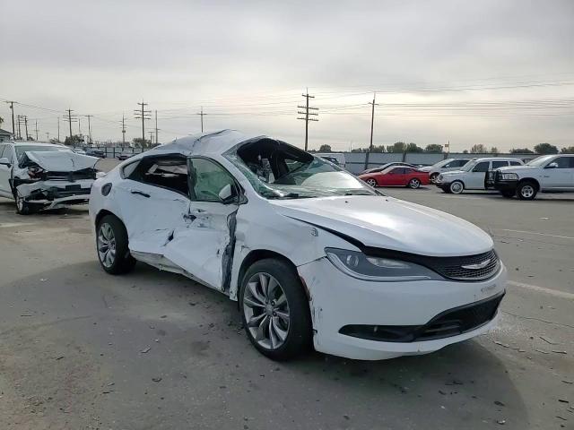 2015 Chrysler 200 VIN 1C3CCCBB2FN560798 Copart auction photo, side / frame damage damage thumbnail 11