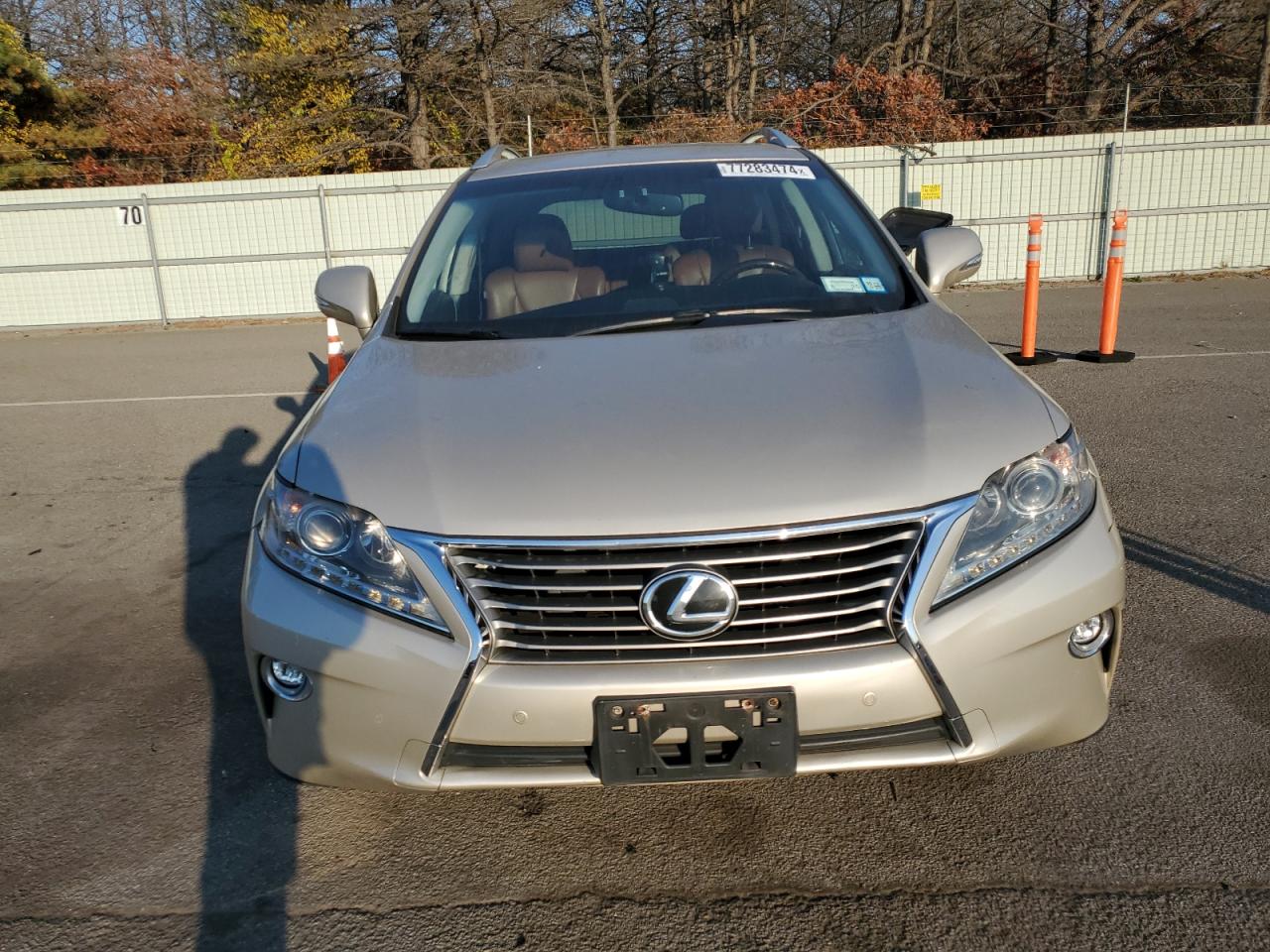 2015 Lexus RX VIN 2T2BK1BA5FC254358 Copart auction photo, front end / rear end damage thumbnail 5