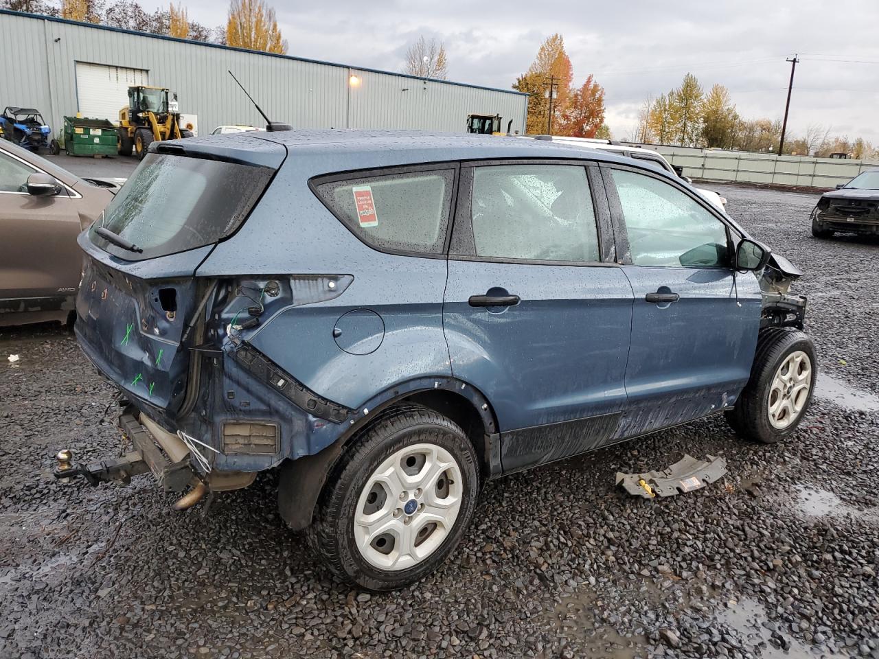 2018 Ford Escape VIN 1FMCU0F79JUB26448 Copart auction photo, front end / rear end damage thumbnail 3