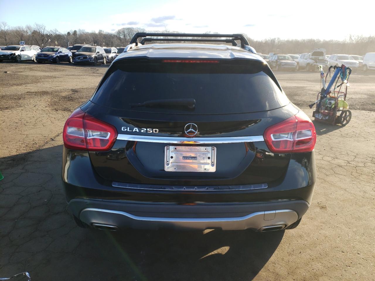 2020 Mercedes-Benz GLA-klasse VIN W1NTG4EB1LJ700952 Copart auction photo, vandalism damage thumbnail 6