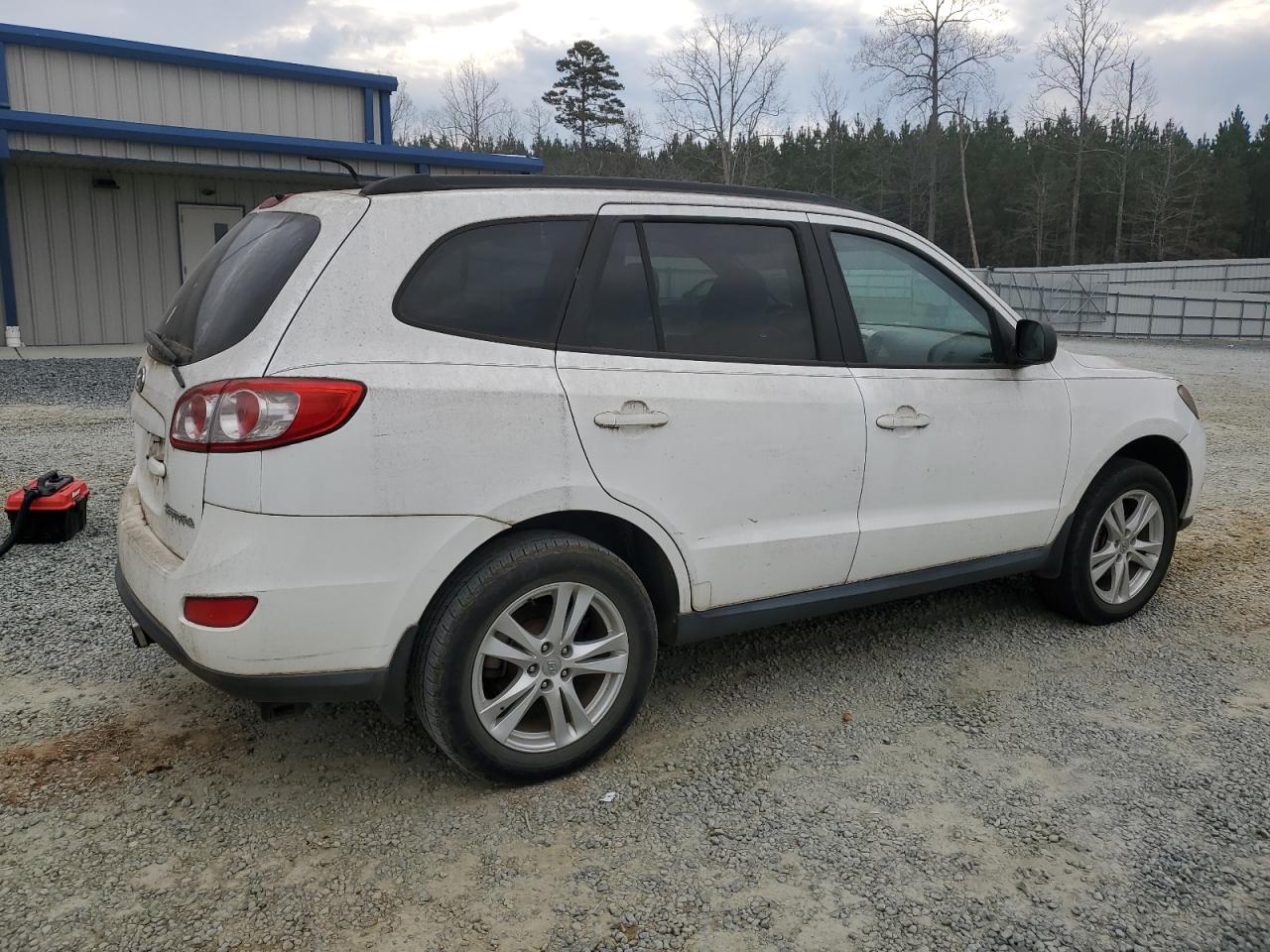 2010 Hyundai Santa Fe VIN 5NMSG3AB4AH396439 Copart auction photo, mechanical damage thumbnail 3