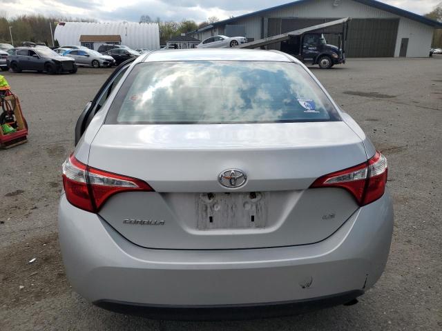 2016 Toyota Corolla VIN 2T1BURHE1GC483614 Copart auction photo, side / rear end damage thumbnail 6
