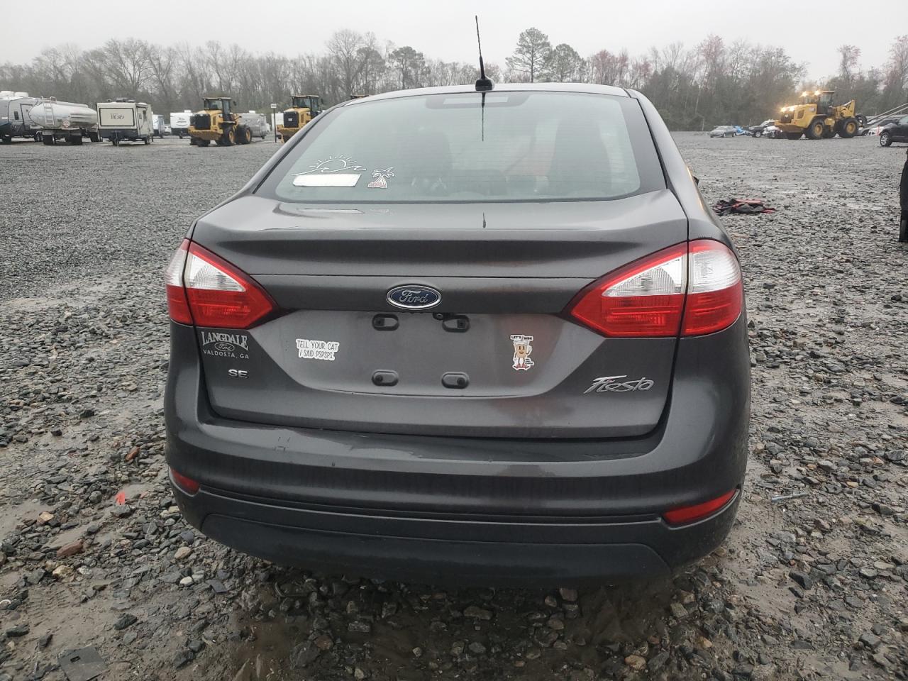 2019 Ford Fiesta VIN 3FADP4BJXKM108559 Copart auction photo, front end / rear end damage thumbnail 6