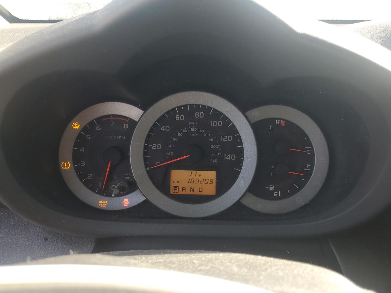 2011 Toyota RAV 4 VIN 2T3RK4DV5BW055069 Copart auction photo, front end / rear end damage thumbnail 9