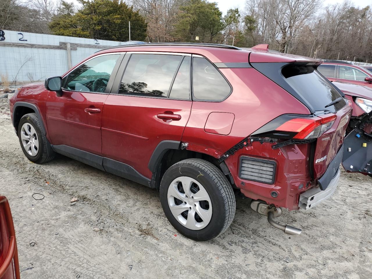 2020 Toyota RAV 4 VIN 2T3F1RFV1LW094193 Copart auction photo, rear end damage thumbnail 2