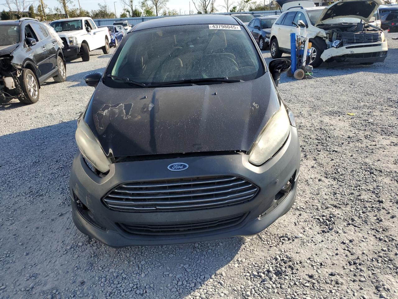 2018 Ford Fiesta VIN 3FADP4BJ2JM126102 Copart auction photo, front end / side damage thumbnail 5
