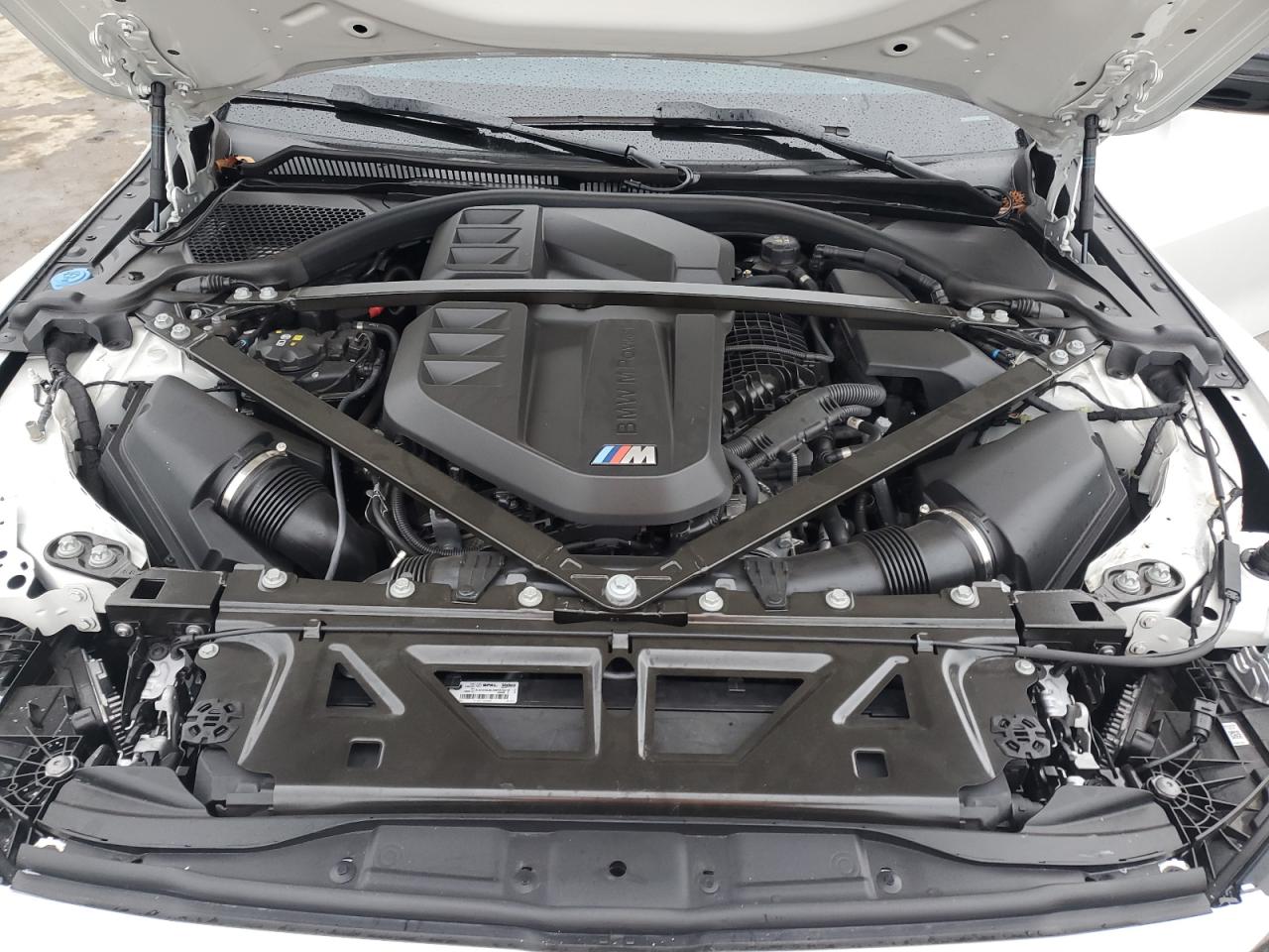 2024 BMW M4 VIN WBS33AZ00RCP72242 Copart auction photo, rear end damage thumbnail 12