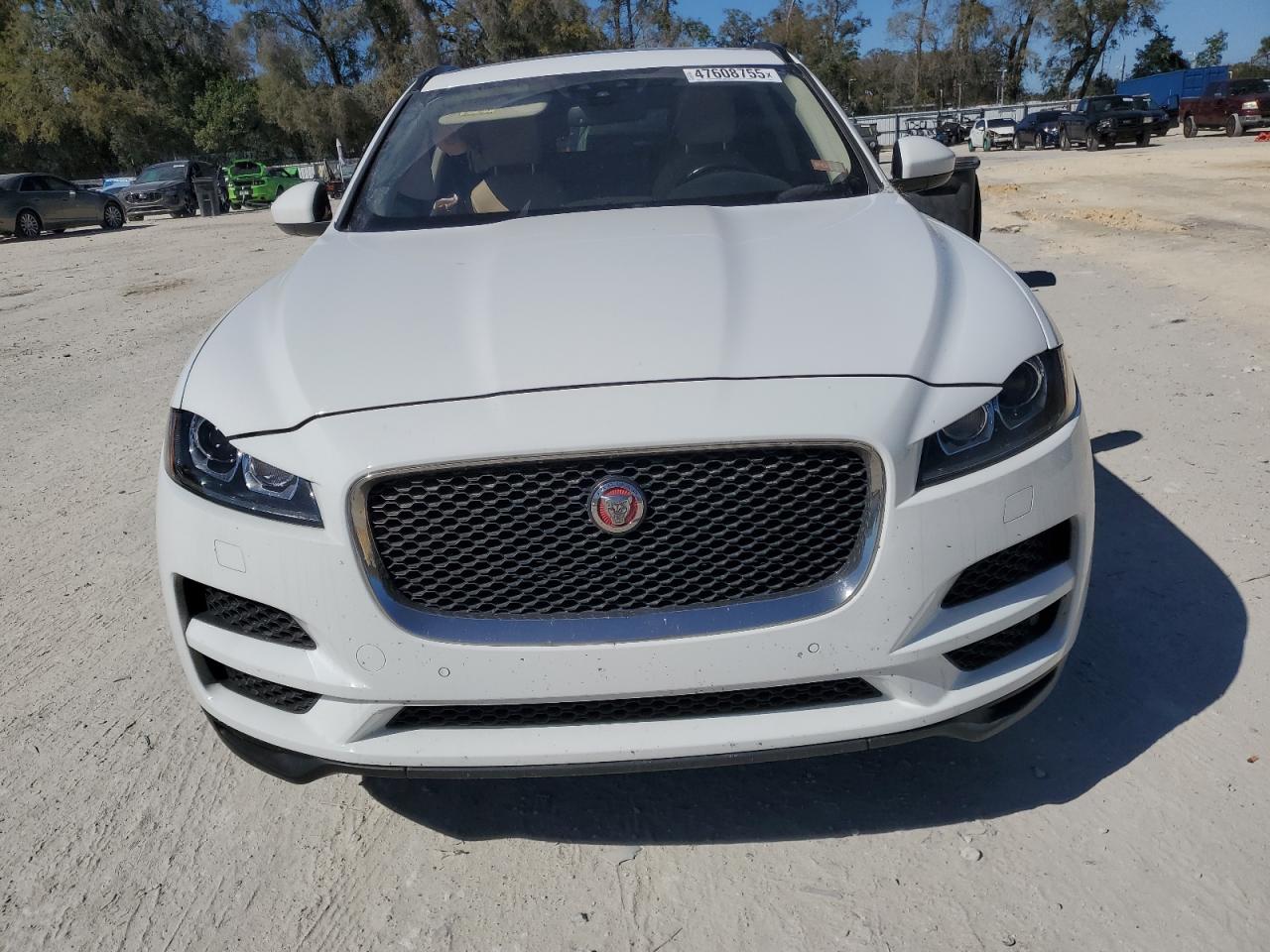 2018 Jaguar F-Pace VIN SADCJ2FX4JA264185 Copart auction photo, side / front end damage thumbnail 5