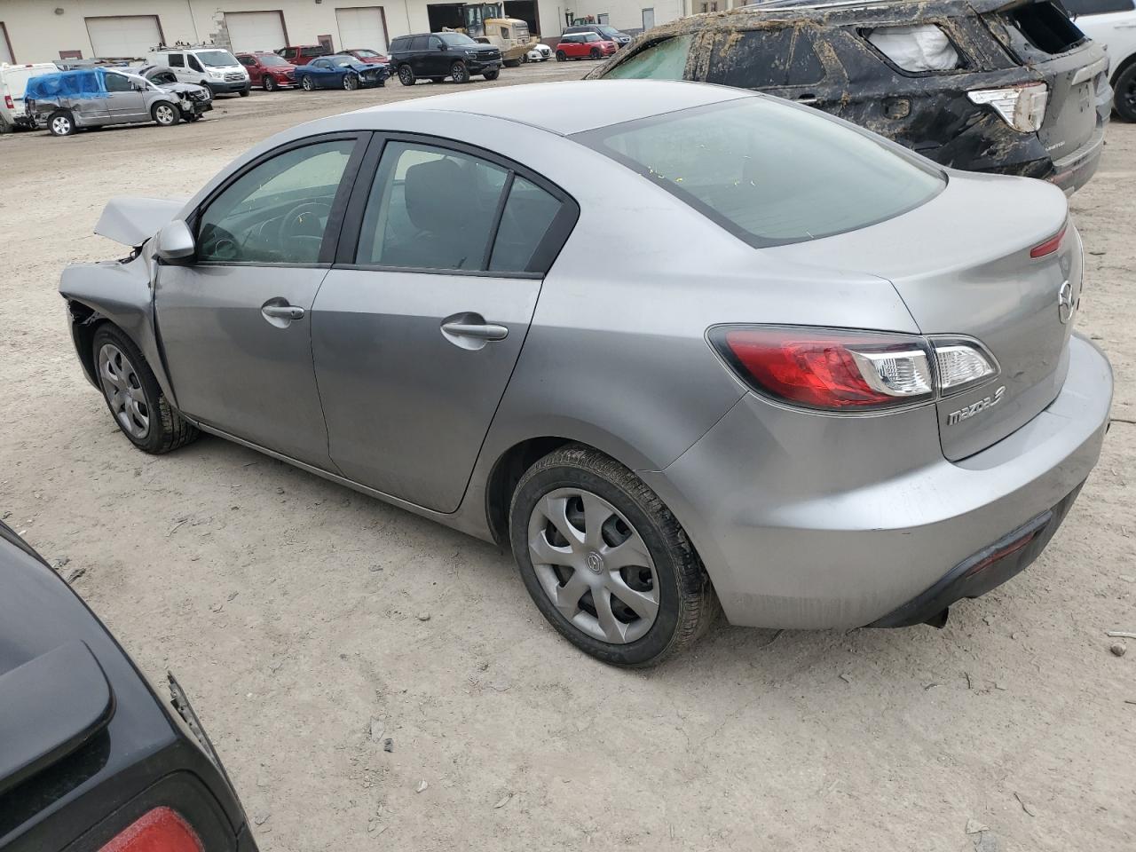2011 Mazda 3 VIN JM1BL1UF1B1473908 Copart auction photo, front end / minor dent/scratches damage thumbnail 2