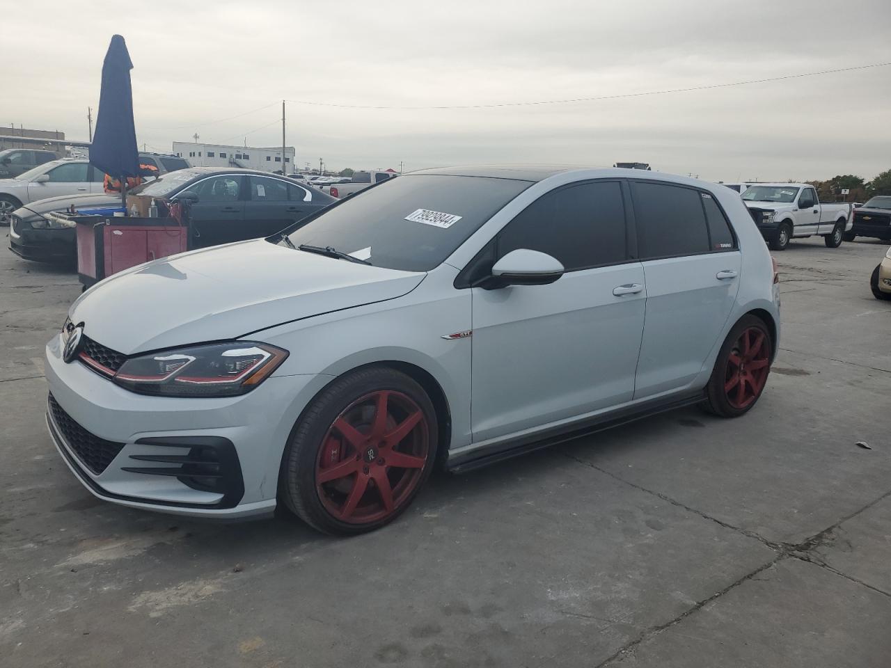 2018 Volkswagen GTI VIN 3VW447AU7JM289552