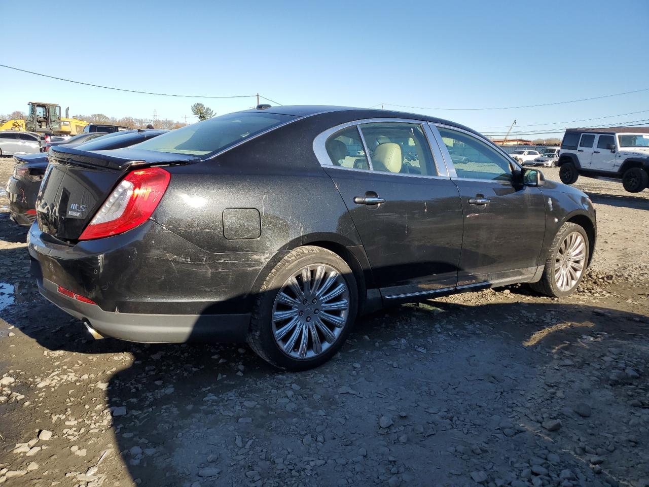 2013 Lincoln MKS VIN 1LNHL9EKXDG601790 Copart auction photo, rear end damage thumbnail 3