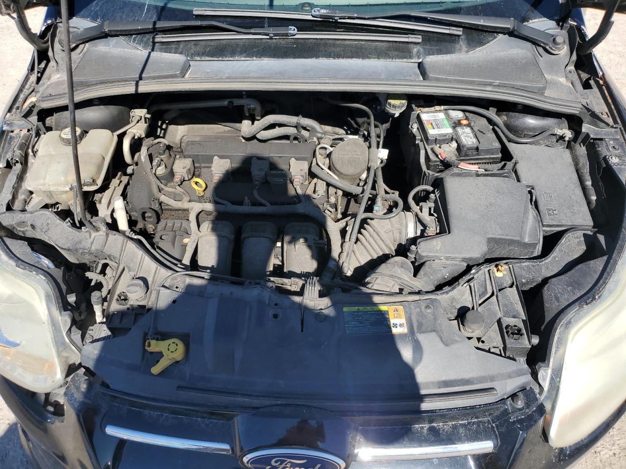 2013 Ford Focus VIN 1FADP3F20DL119362 Copart auction photo, front end damage thumbnail 11