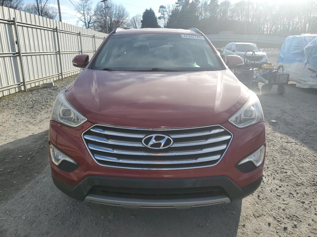 2013 Hyundai Santa Fe VIN KM8SN4HF3DU007514 Copart auction photo, minor dent/scratches / normal wear damage thumbnail 5