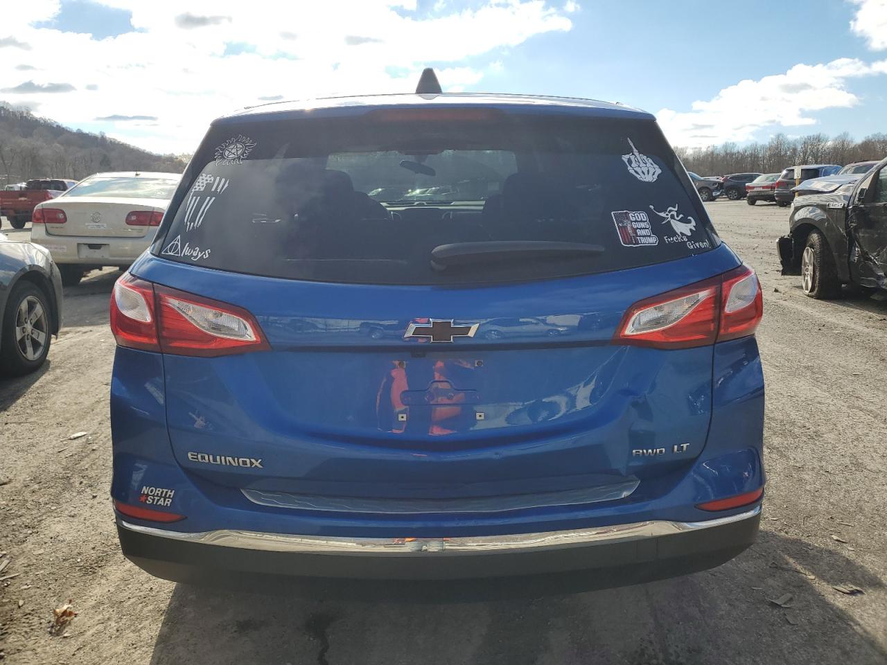 2019 Chevrolet Equinox VIN 3GNAXUEV0KS581739 Copart auction photo, front end damage thumbnail 6