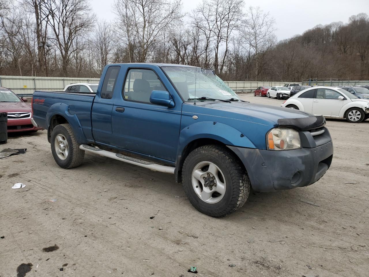 2001 Nissan Navara (Frontier) VIN 1N6ED26Y21C354411 Copart auction photo, all over damage thumbnail 4