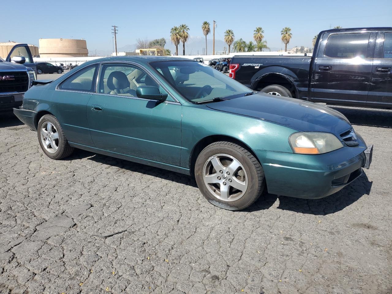 2003 Acura CL VIN 19UYA42423A011539 Copart auction photo, rear end damage thumbnail 4