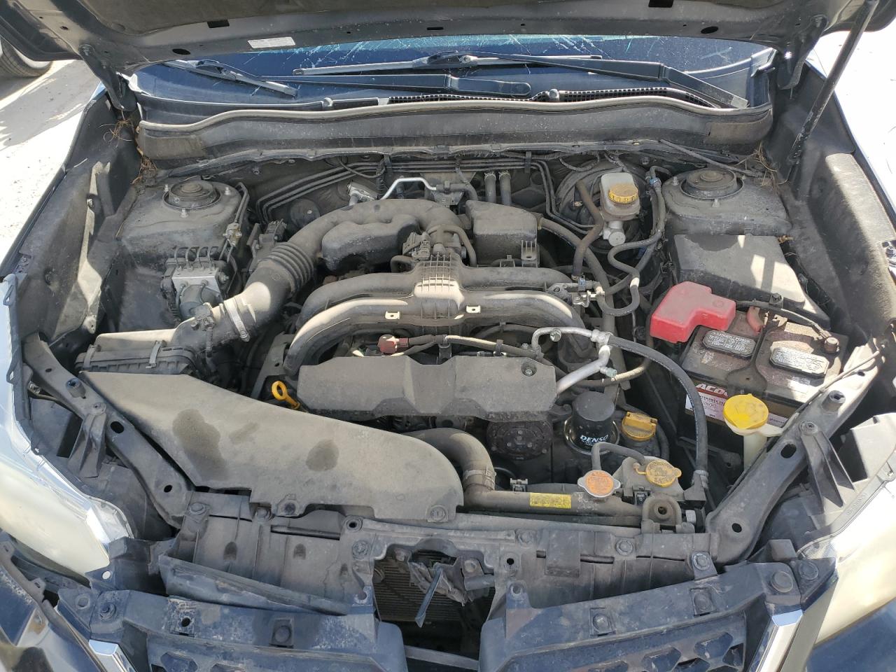 2014 Subaru Forester VIN JF2SJAHC9EH549670 Copart auction photo, front end / top/roof damage thumbnail 12