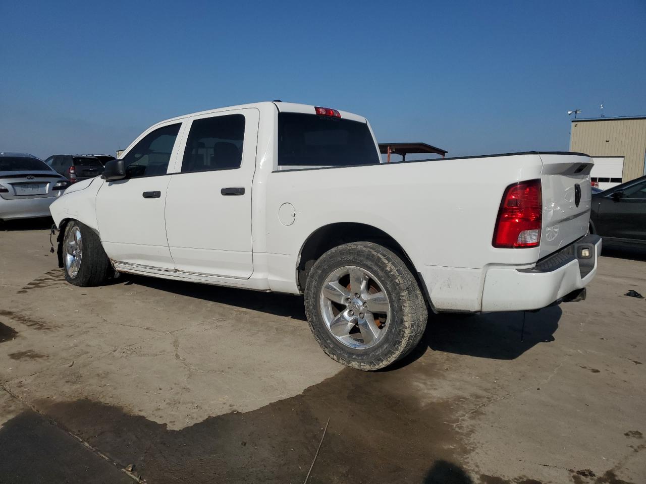 2017 RAM 1500 VIN 1C6RR7KG3HS608666 Copart auction photo, front end / hail damage thumbnail 2