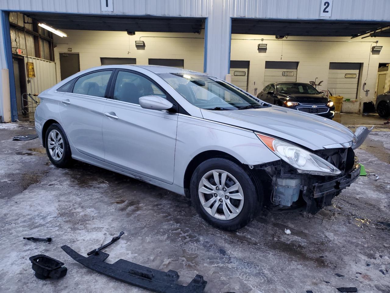 2011 Hyundai Sonata VIN 5NPEB4AC8BH054426 Copart auction photo, front end damage thumbnail 4