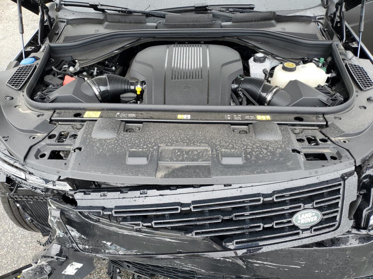 2025 Land Rover Range Rover VIN SAL1L9E93SA424804 Copart auction photo, front end damage thumbnail 12
