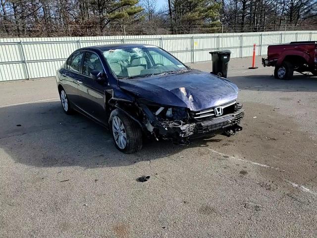2014 Honda Accord VIN 1HGCR2F76EA033414 Copart auction photo, front end / top/roof damage thumbnail 11
