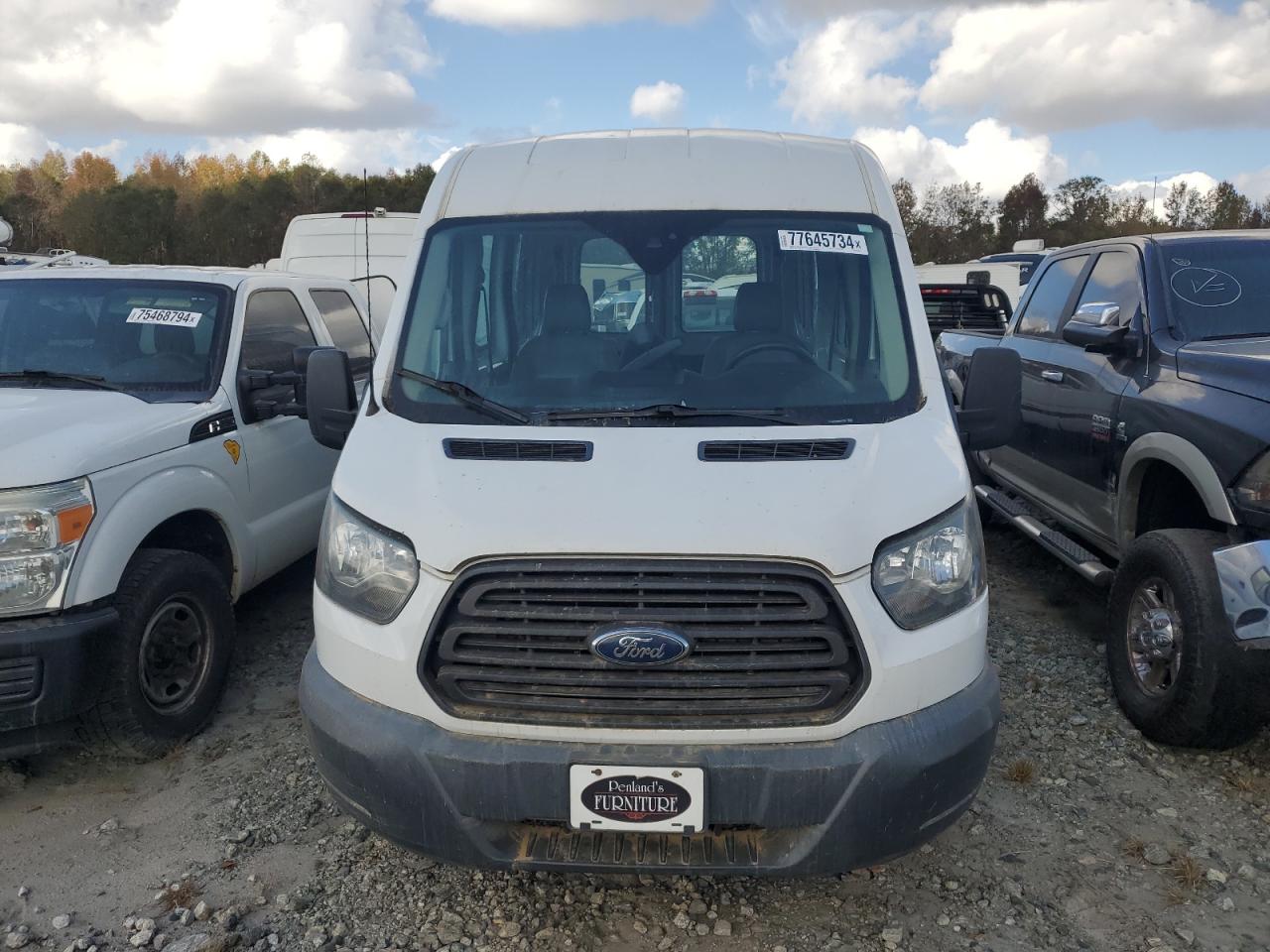 2016 Ford Transit VIN 1FTYR2CM2GKB17595 Copart auction photo, water/flood damage thumbnail 5