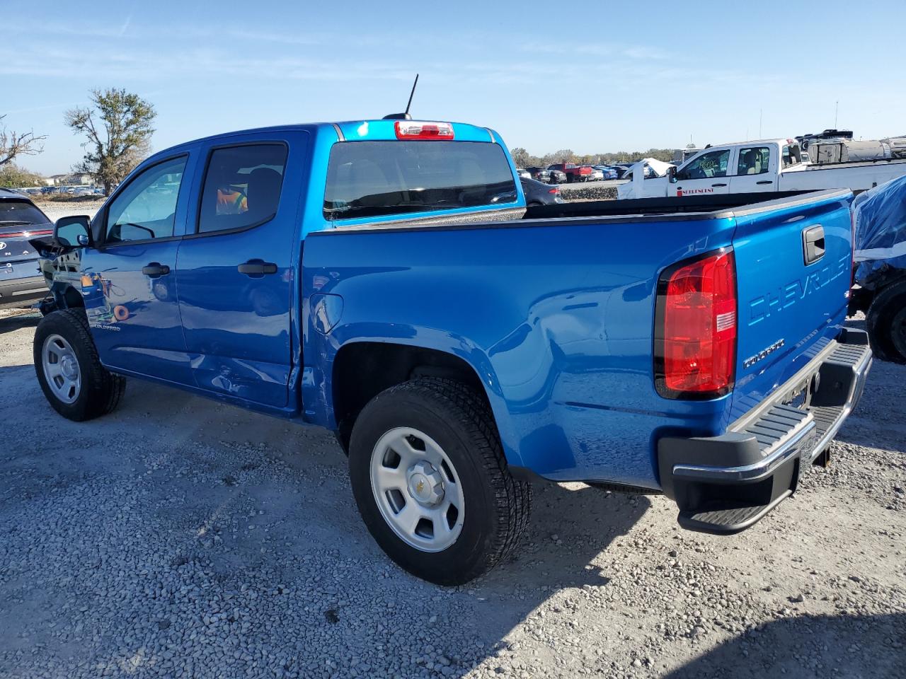 2022 Chevrolet Colorado VIN 1GCGSBEN5N1330663 Copart auction photo, front end / side damage thumbnail 2