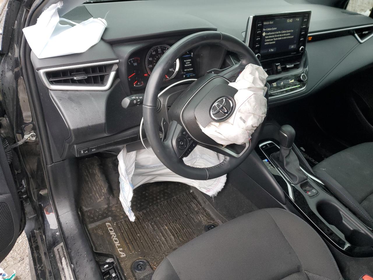 2021 Toyota Corolla VIN 5YFS4MCE1MP059467 Copart auction photo, front end / frame damage damage thumbnail 8
