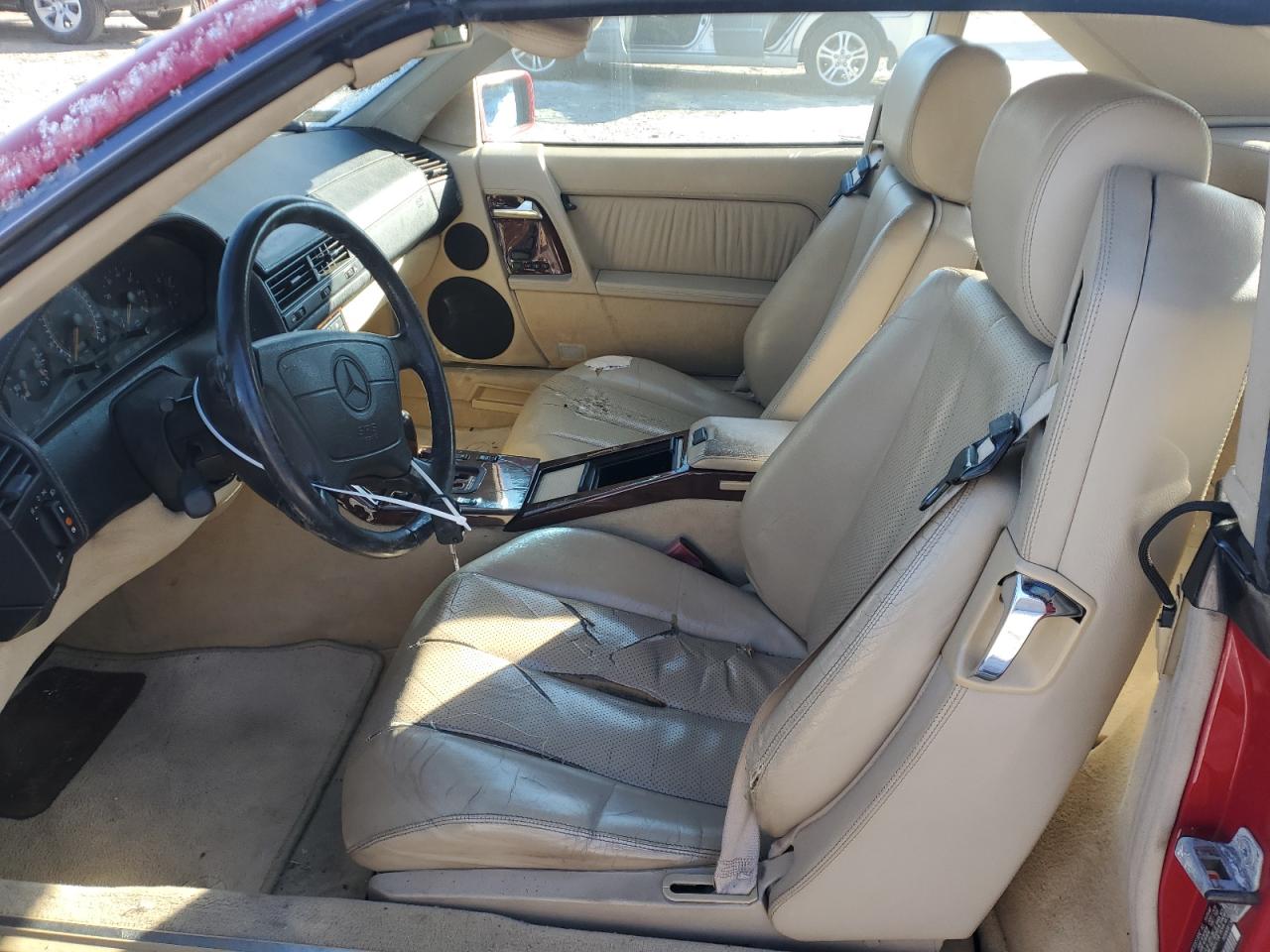 1995 Mercedes-Benz SL-klasse VIN WDBFA76E4SF105819 Copart auction photo, burn - engine / minor dent/scratches damage thumbnail 7