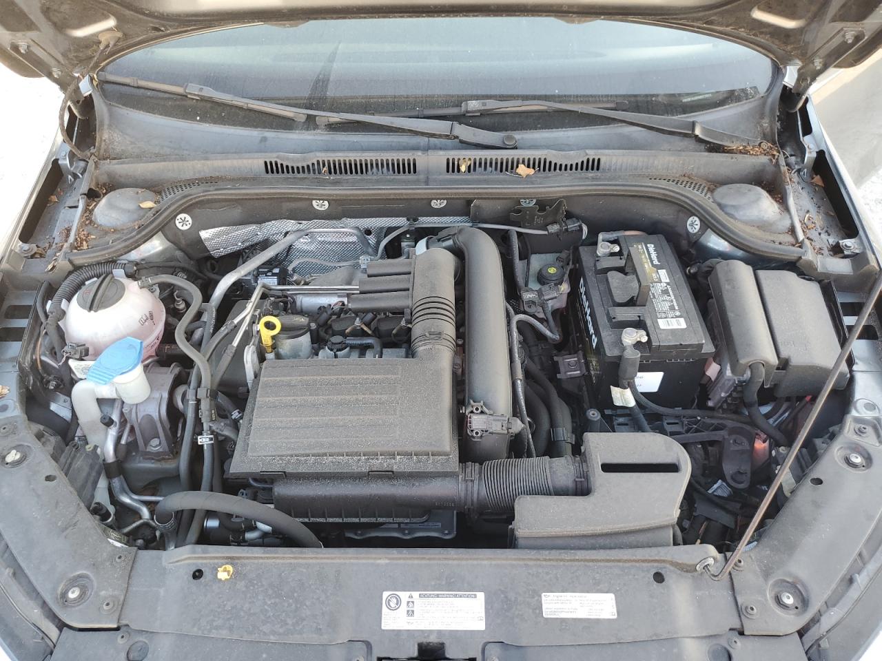 2017 Volkswagen Jetta VIN 3VW2B7AJ2HM373503 Copart auction photo, side / front end damage thumbnail 11