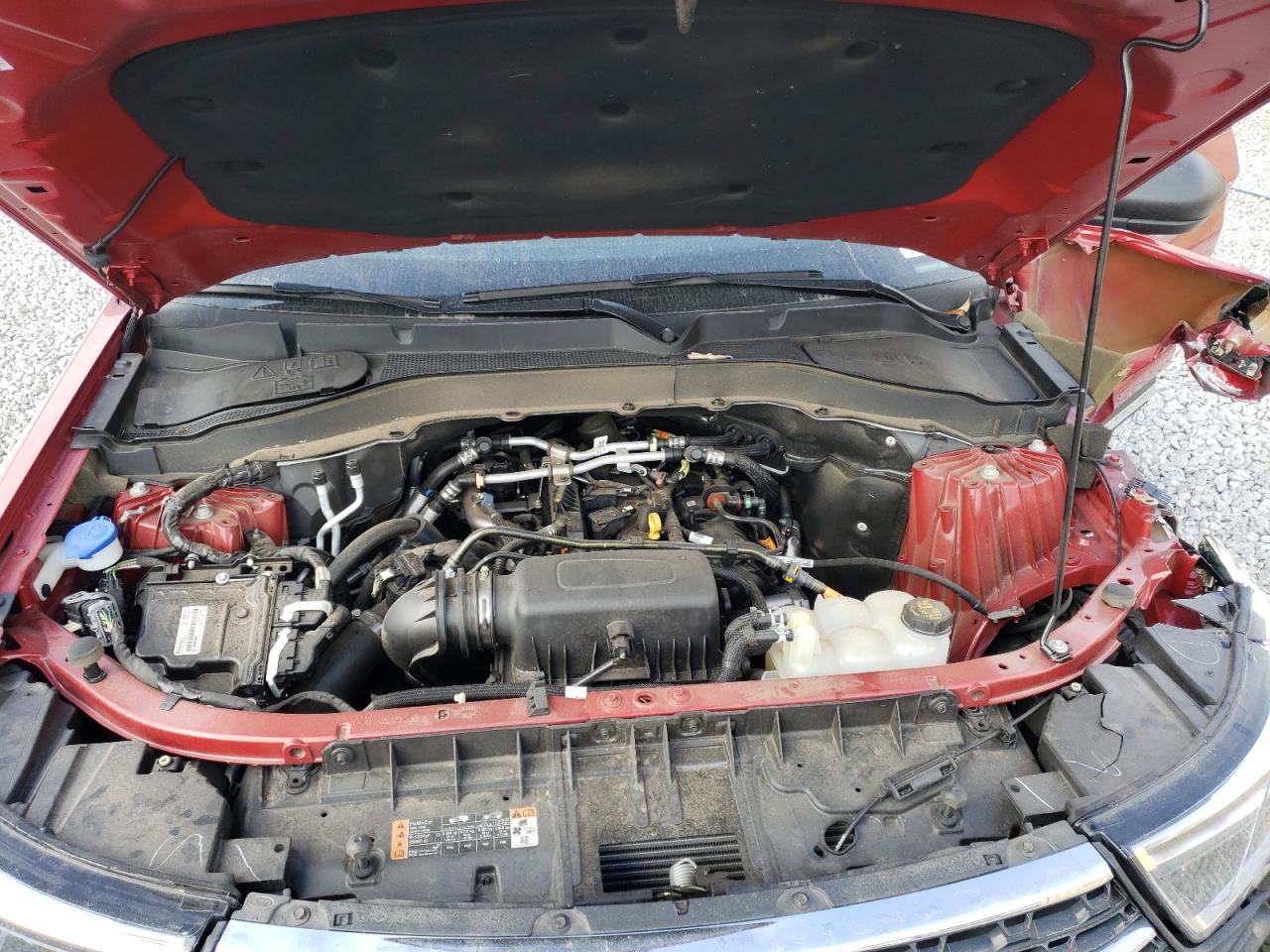 2022 Ford Explorer VIN 1FMSK7DH4NGB67547 Copart auction photo, front end / undercarriage damage thumbnail 12