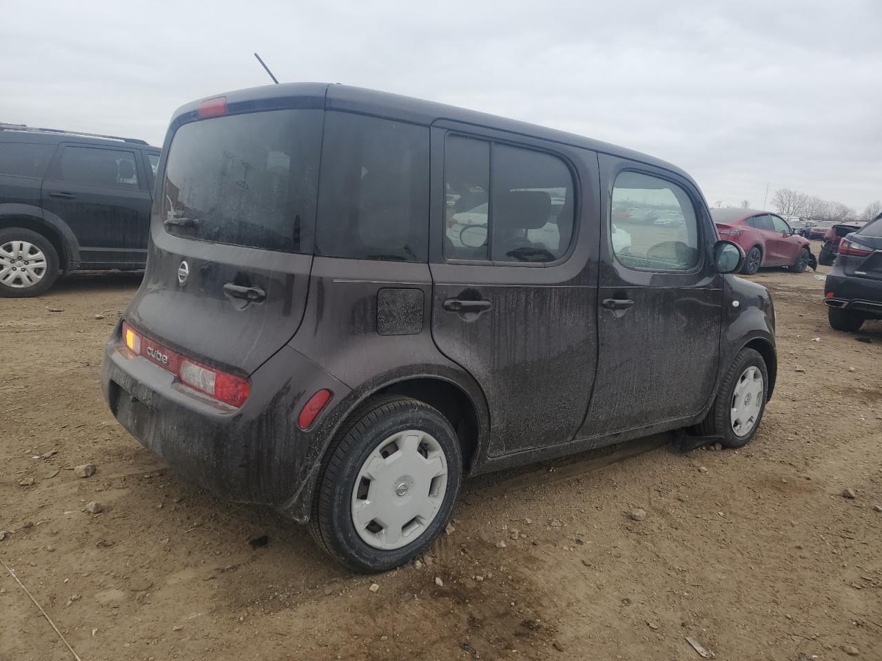 2011 Nissan Cube VIN JN8AZ2KR1BT213577 Copart auction photo, front end / mechanical damage thumbnail 3
