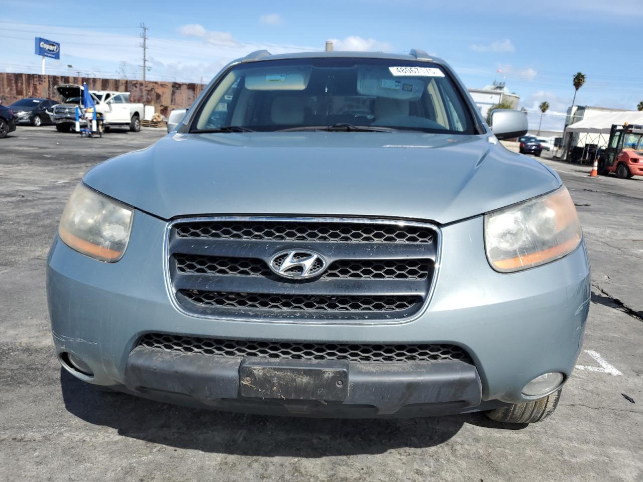 2009 Hyundai Santa Fe VIN 5NMSH13E89H300929 Copart auction photo, vandalism / stripped damage thumbnail 5