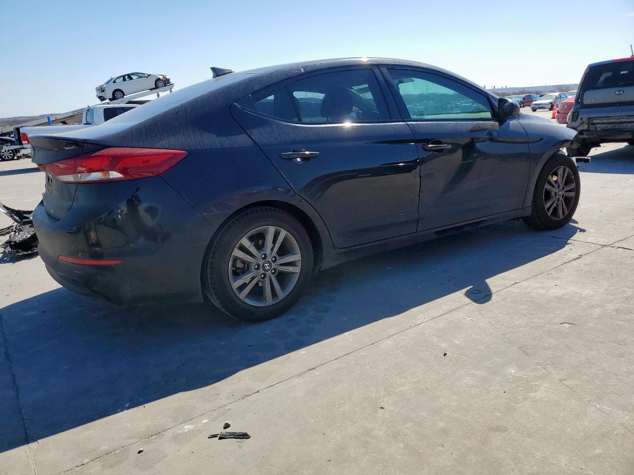 2018 Hyundai Elantra VIN 5NPD84LF0JH359578 Copart auction photo, front end damage thumbnail 3