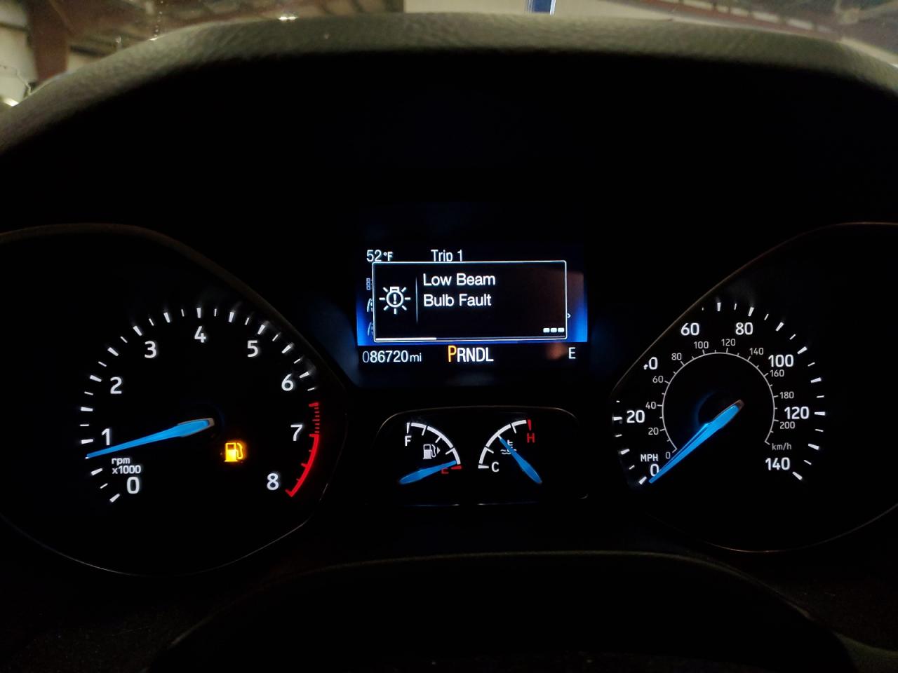 2017 Ford Focus VIN 1FADP3F29HL315855 Copart auction photo, front end / side damage thumbnail 9