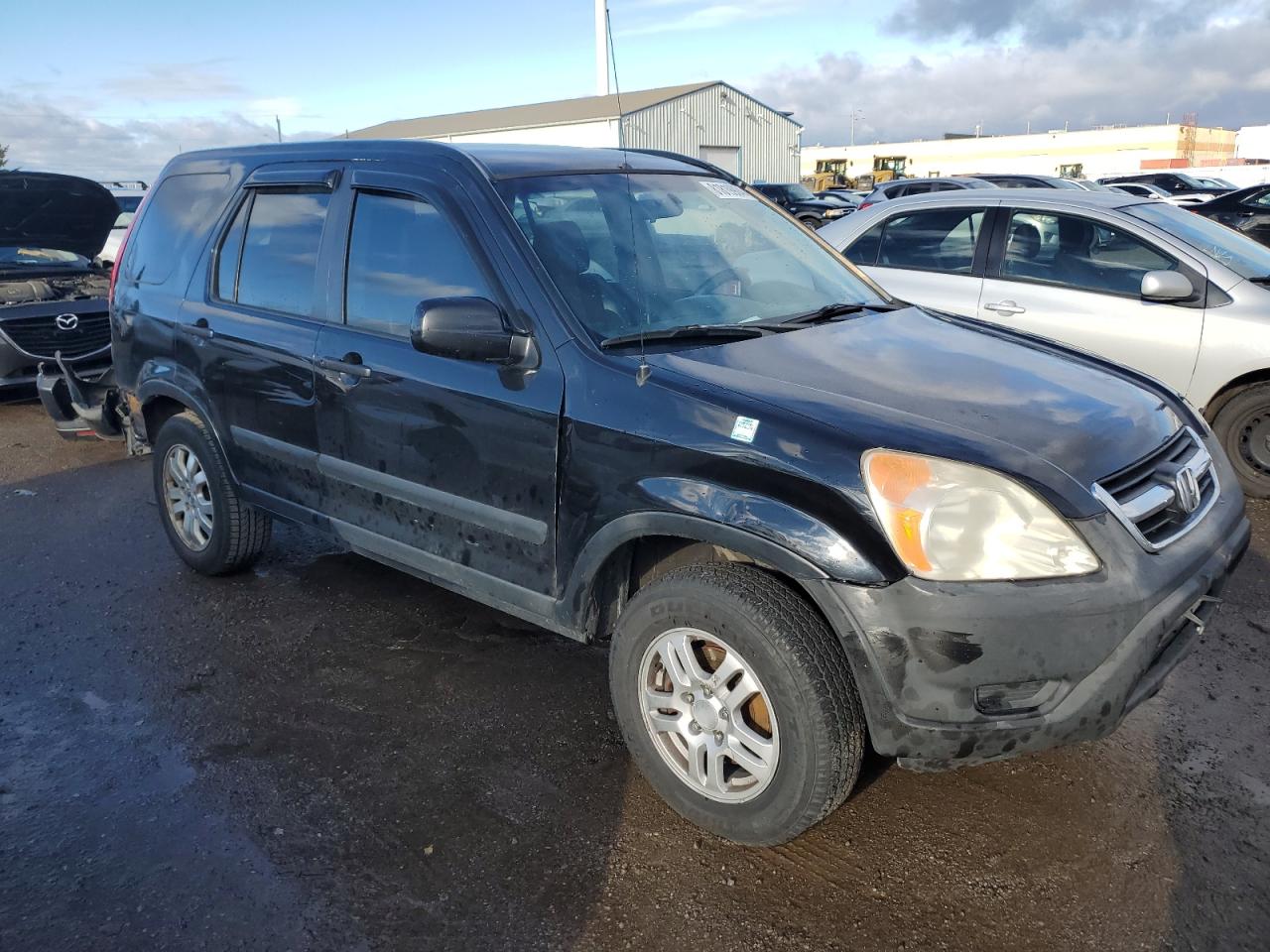 2004 Honda CR-V VIN JHLRD77864C800759 Copart auction photo, front end / rear end damage thumbnail 4