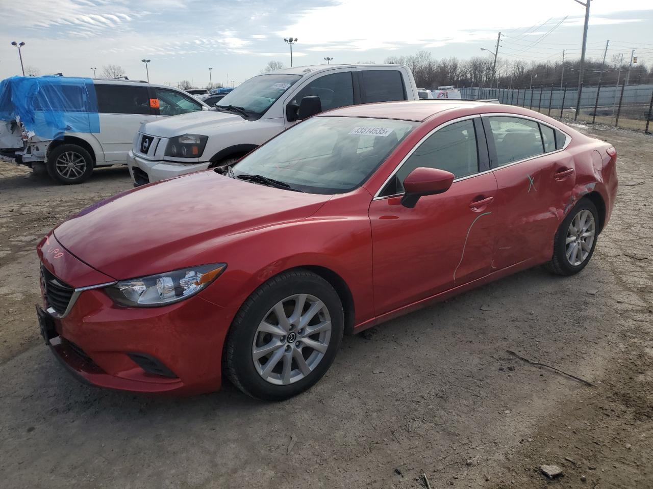 2016 Mazda 6 VIN JM1GJ1U59G1459863
