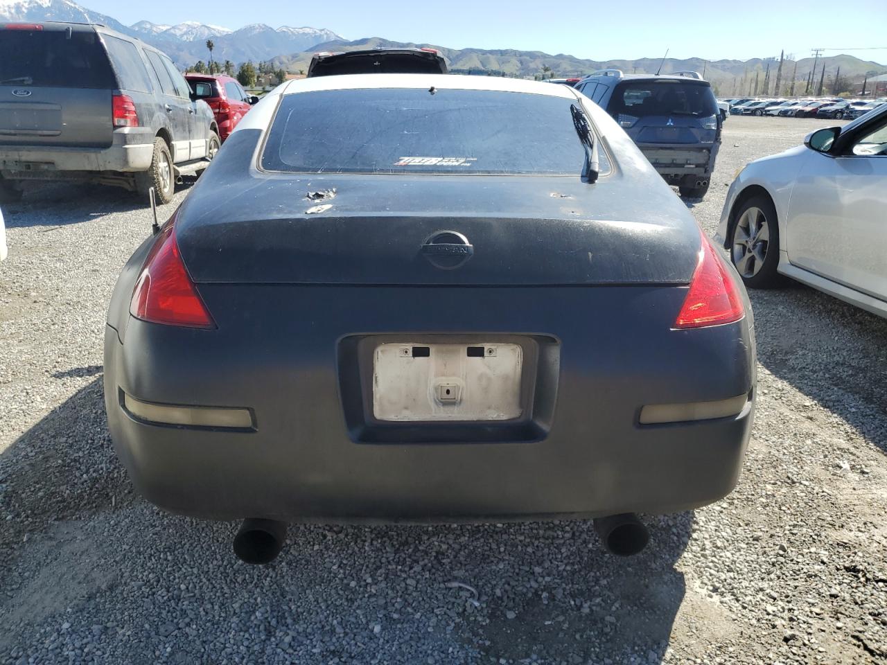 2003 Nissan 350Z VIN JN1AZ34E33T021142 Copart auction photo, front end damage thumbnail 6
