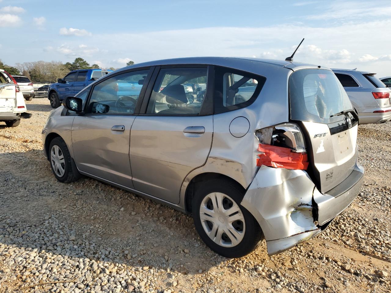 2010 Honda Fit VIN JHMGE8G2XAS015776 Copart auction photo, rear end damage thumbnail 2