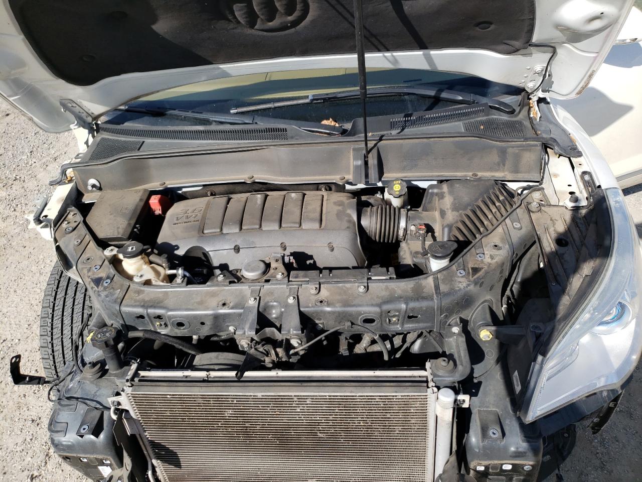 2015 Buick Enclave VIN 5GAKRCKD2FJ185978 Copart auction photo, front end / side damage thumbnail 13