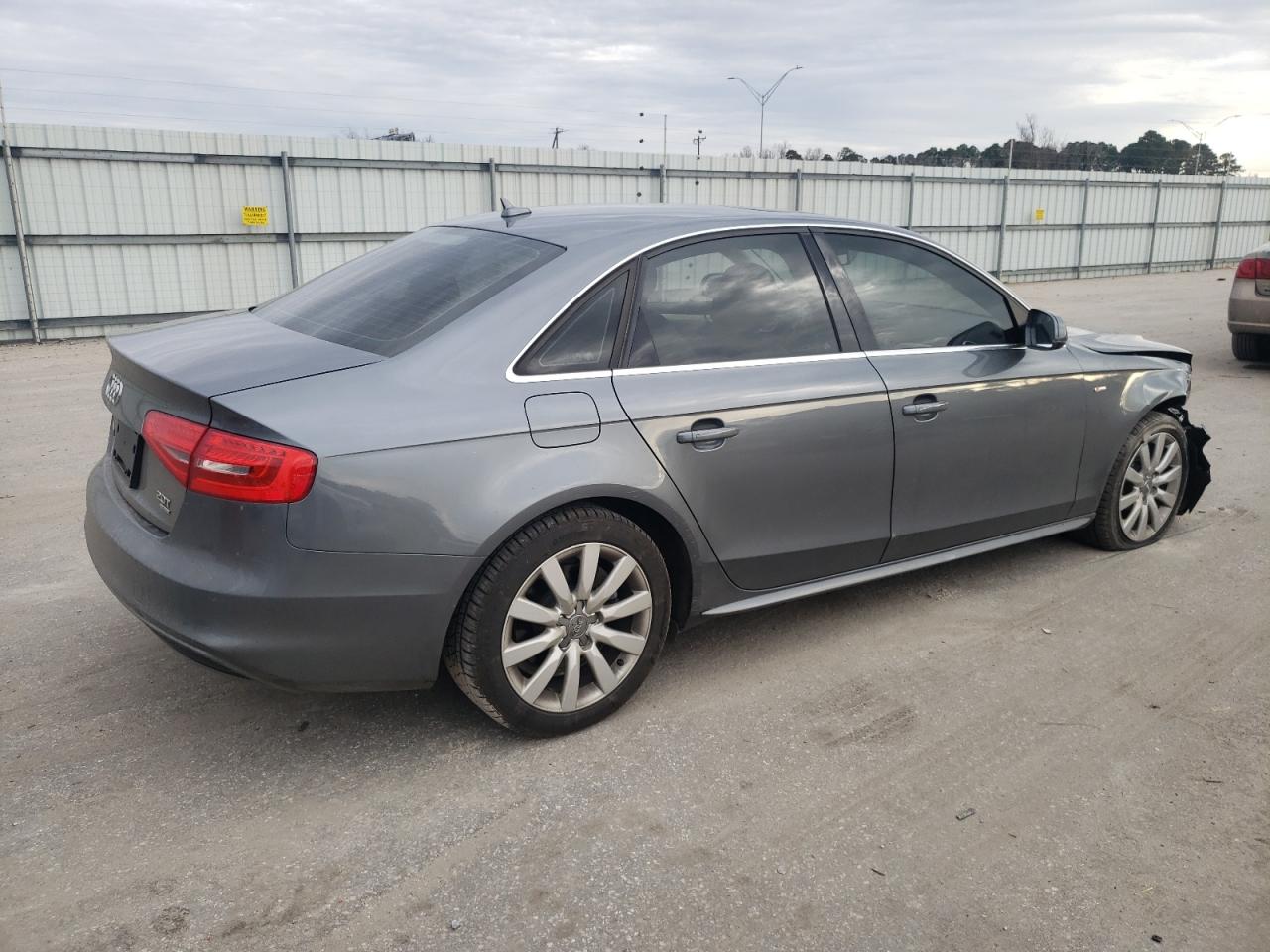 2015 Audi A4 VIN WAUBFAFL5FN012684 Copart auction photo, front end / undercarriage damage thumbnail 3