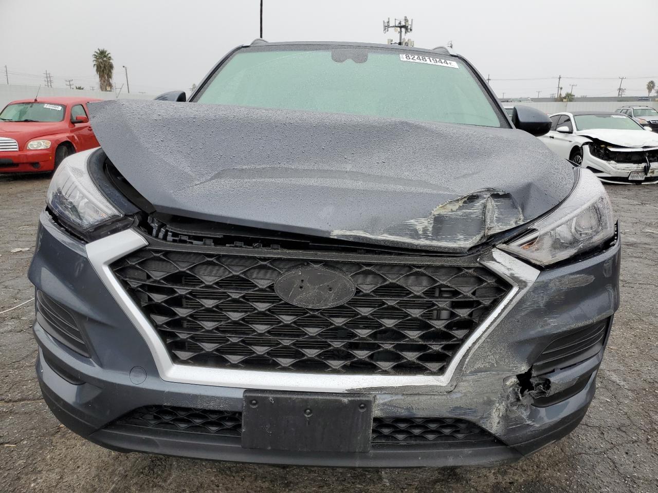 2021 Hyundai Tucson VIN KM8J33A44MU398399 Copart auction photo, rear end / front end damage thumbnail 5