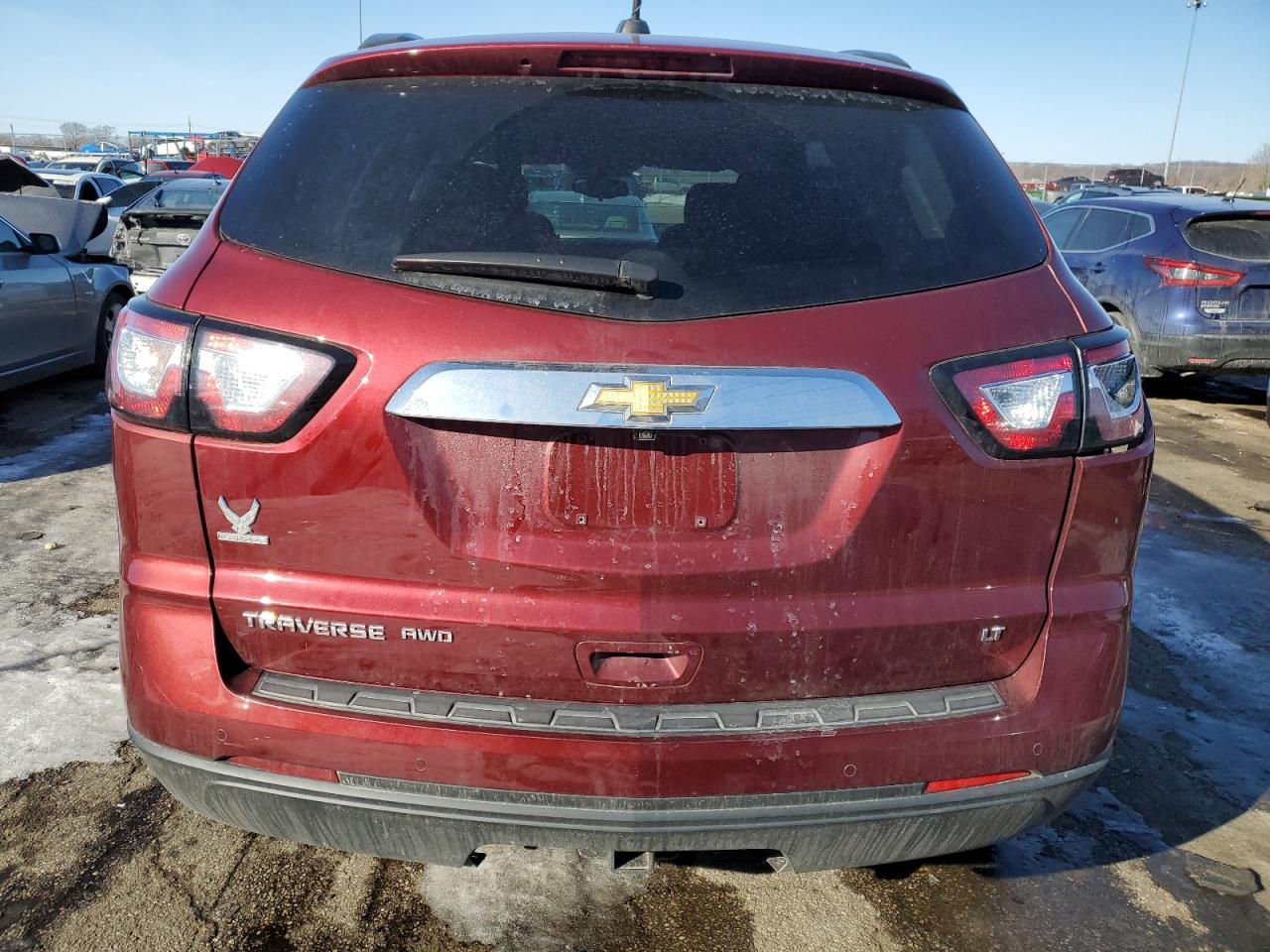 2017 Chevrolet Traverse VIN 1GNKVGKD1HJ235099 Copart auction photo, side / rear end damage thumbnail 6