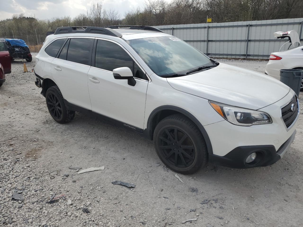 2017 Subaru Outback VIN 4S4BSENC9H3384417 Copart auction photo, rear end / undercarriage damage thumbnail 4