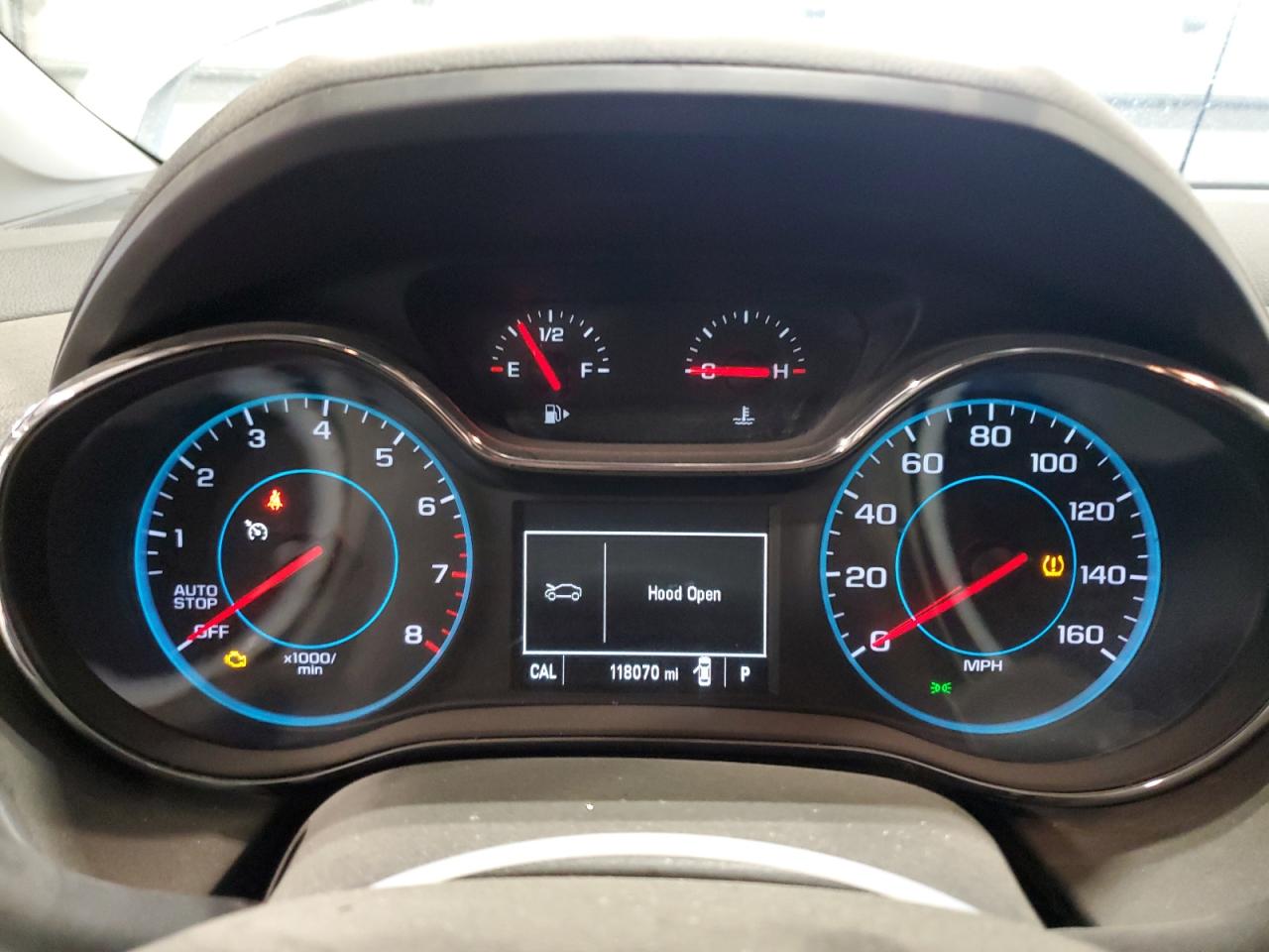 2017 Chevrolet Cruze VIN 1G1BF5SM8H7261859 Copart auction photo, mechanical damage thumbnail 9