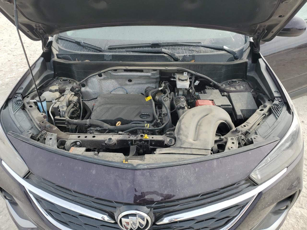 2021 Buick Encore VIN KL4MMDS27MB039880 Copart auction photo, side damage thumbnail 14